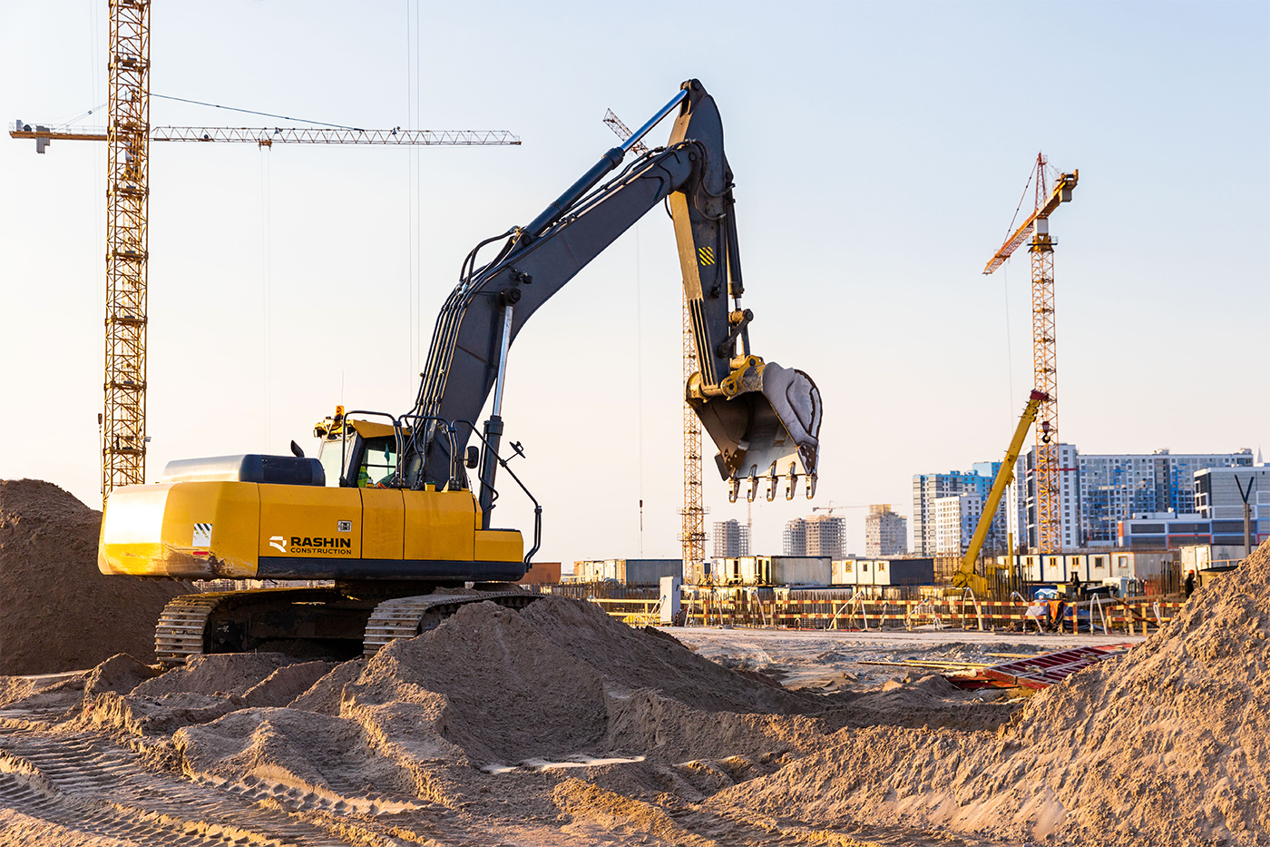 tgroup-tower-cranes-excavator-silhouette-construction-site-sunset-sky-surface-future-residential-high-rise-complex